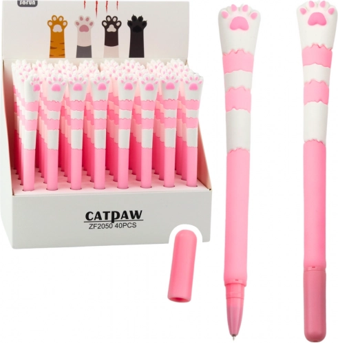 Gelpen Kattepote lyserød
