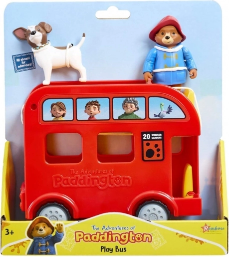 Legesæt Paddington med rød bus