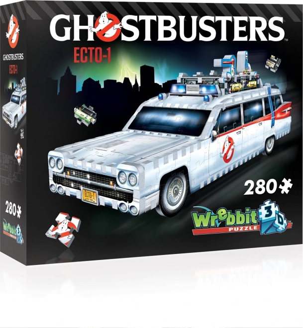 Wrebbit 3D-puslespil Ghostbusters Ecto-1, 280 dele
