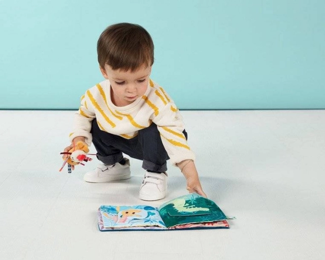 Lilliputiens - Bog med mini marionet Lew Jack 9 m+