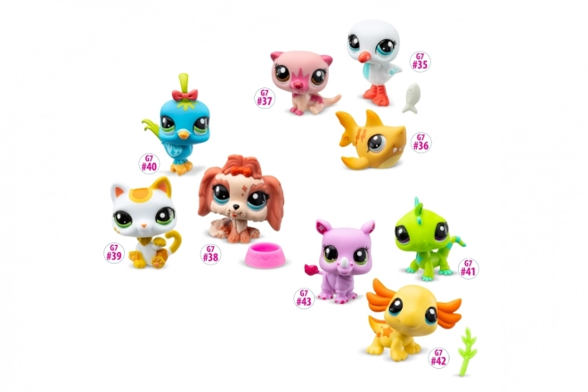 Littlest Pet Shop figurer 3 stykker