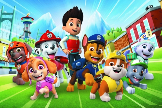Minipuslespil Paw Patrol 54 brikker