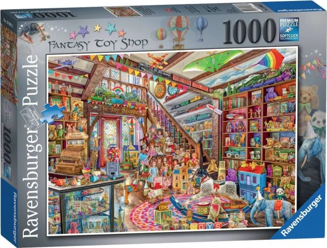 Ravensburger Puzzle Fantastisk Legetøjsbutik 1000 brikker