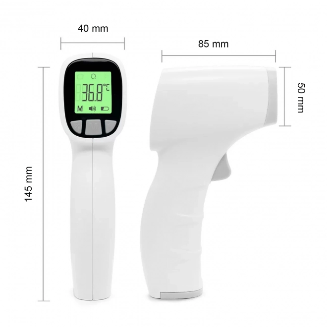Digital berøringsfri termometer, Blå