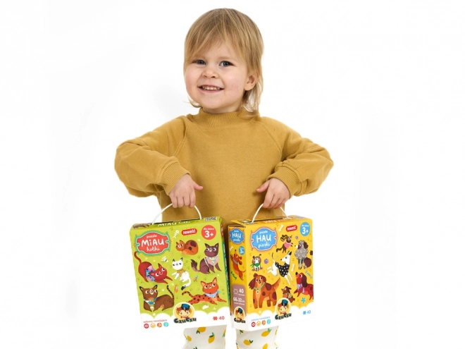 CzuCzu Puzzle Hau Piesci, 40 stk