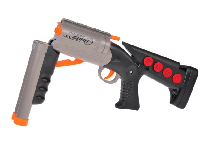 Stor dobbeltløbet skumpistol