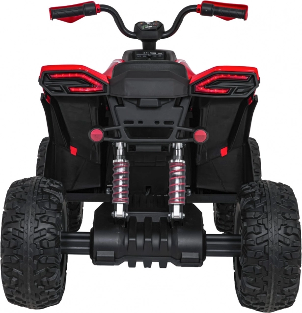 Firehjulet Fast Wheel – Rød