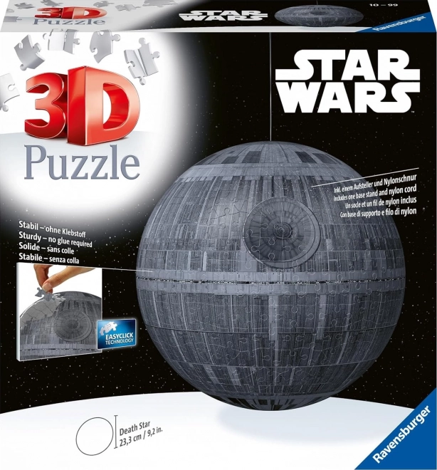 RAVENSBURGER Puslespil Kugle Star Wars: Dødsstjernen 540 brikker