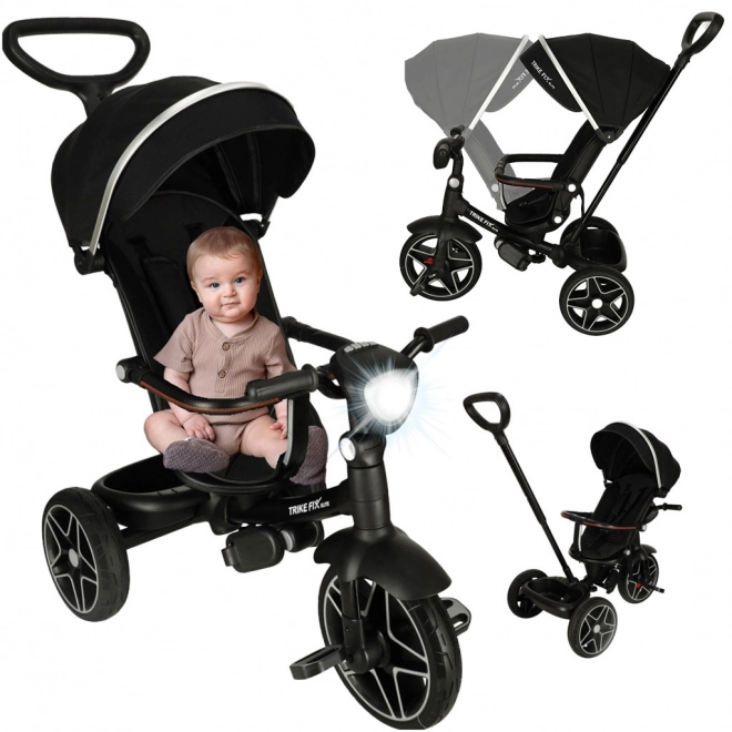 Trike Fix Elite trehjulet barnevogn sort
