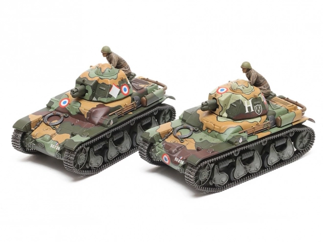 Model af fransk let plasttank Renault R35