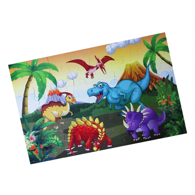 Gulv puslespil Dinosaurer maxi