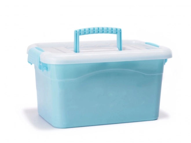 Sæt med plastik soldater med tilbehør - 307 dele