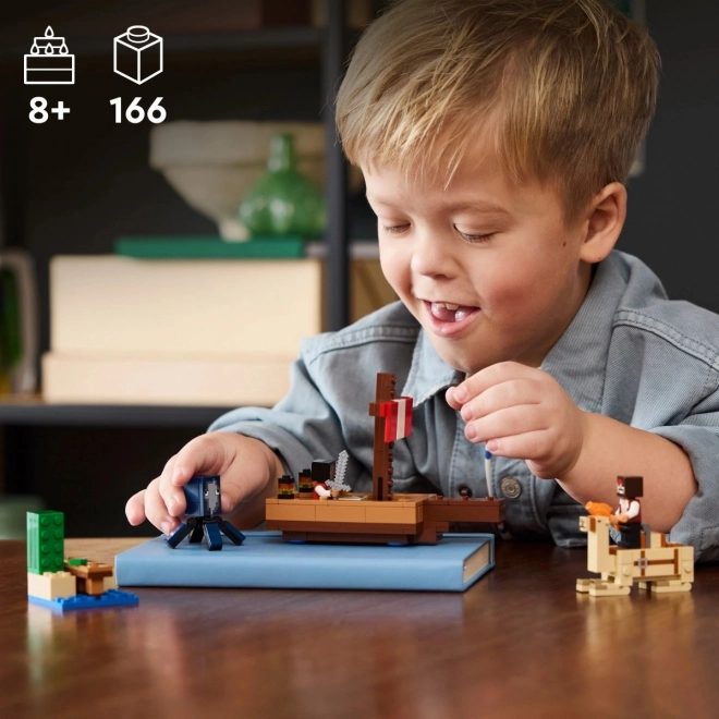 LEGO Minecraft 21259 Sejltur på piratskib