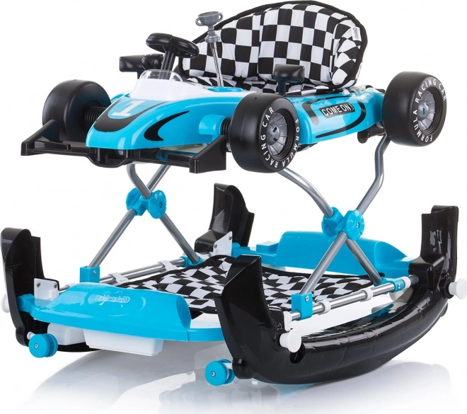 CHIPOLINO Interaktivt Gåstol Car Racer 4v1 Blå