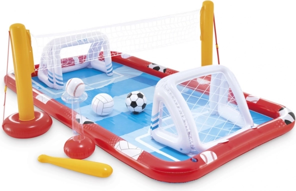 Oppusteligt vandlegecenter Action Sport INTEX