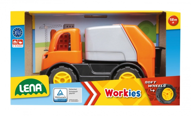 Lena Workies skraldebil