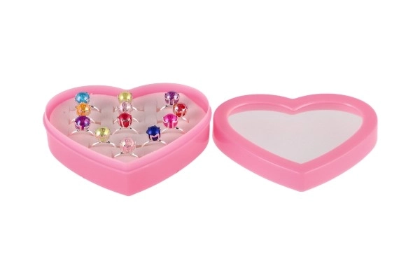 Ringe med perle til små prinsesser