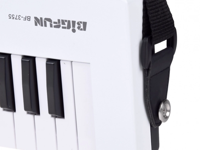 Elektronisk børnekeyboard med 37 tangenter, skulderrem og mikrofon BIGFUN