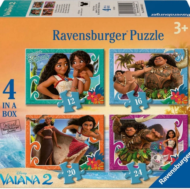 Ravensburger Puzzle Vaiana 4i1