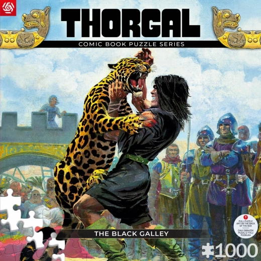 Puslespil GOOD LOOT Thorgal: Den sorte galej 1000 brikker