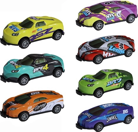 Farverigt mix af 8 designs