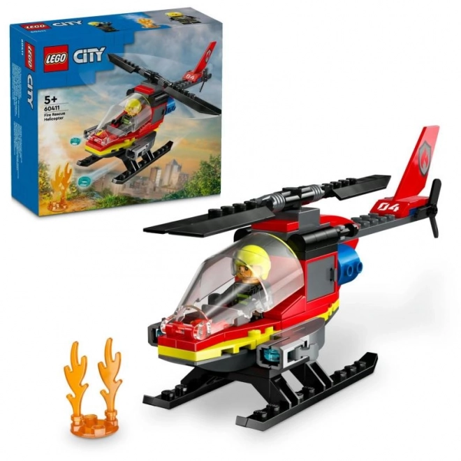 LEGO® City 60411 Brandredningshelikopter