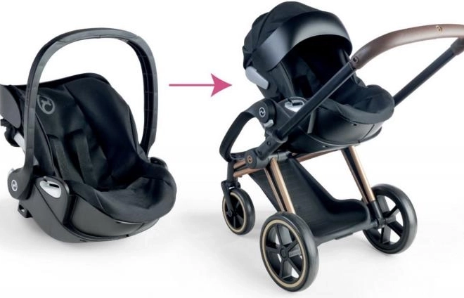Dukkevogn Cybex 3 i 1 sort