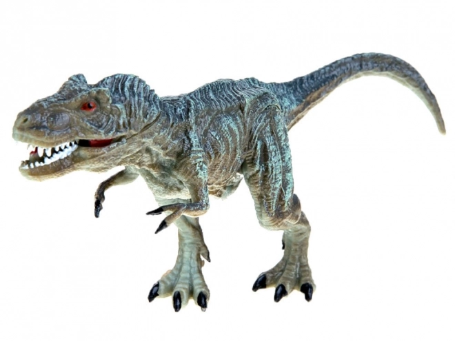 Dinosaursæt af legetøj