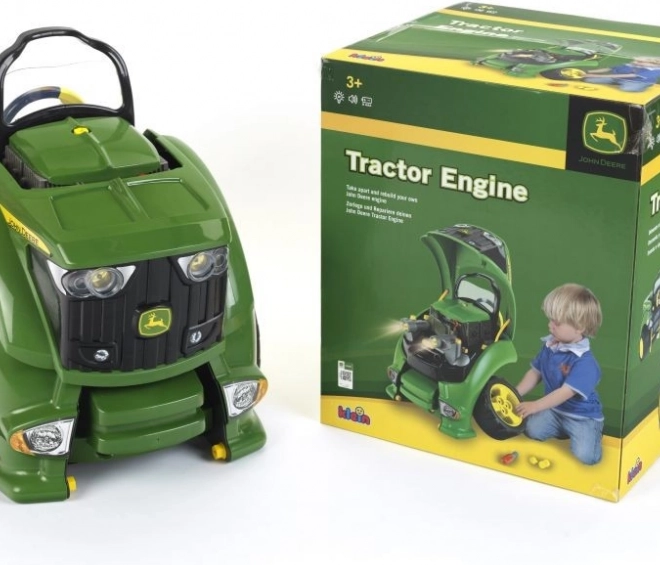 Skruetraktor JOHN DEERE med lyde og lys