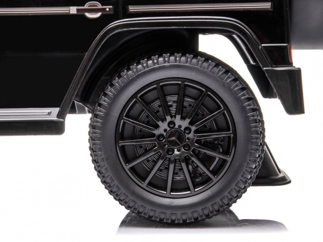 Gåbil Mercedes G-Klasse sort med horn og motorlyd
