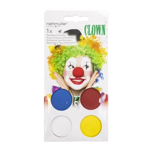 Makeup sæt til ansigt - Klovn