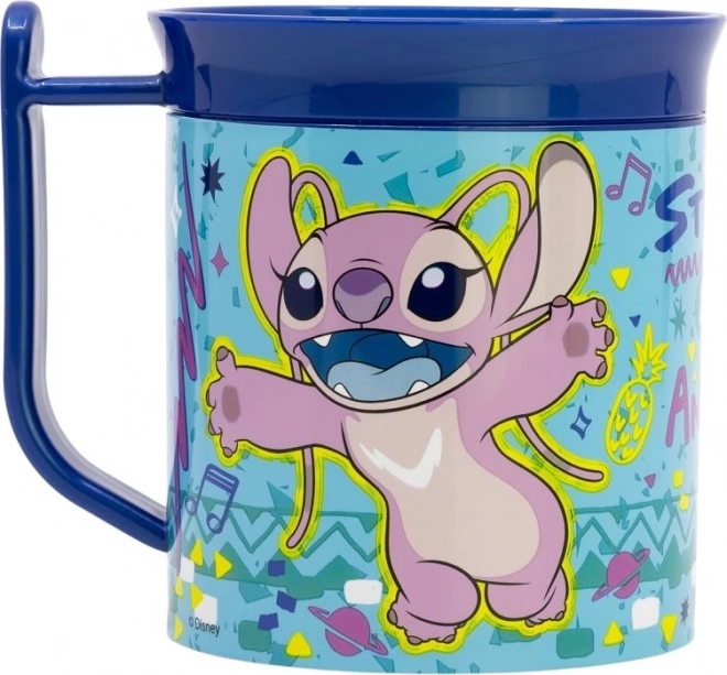 Plastkrus med motivet Stitch