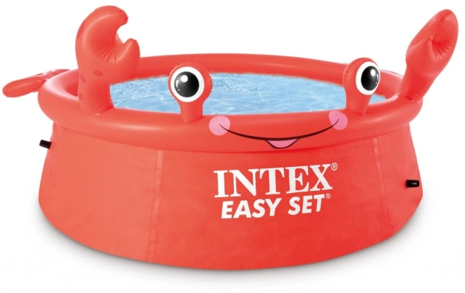 Oppustelig krabbe pool INTEX EASY SET