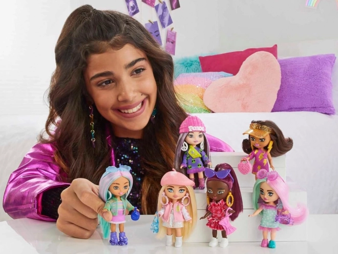 Barbie Extra Mini Minis Lyserød Dukke