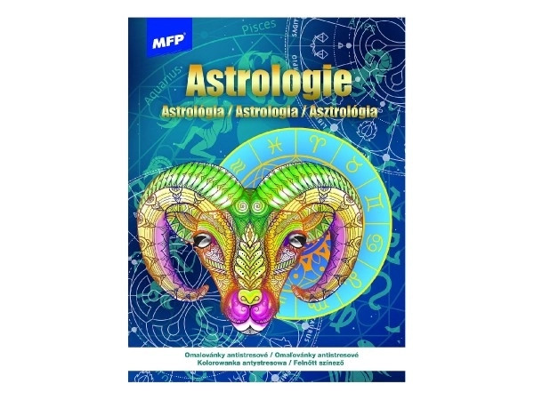 Antistress Farvebog Astrologi