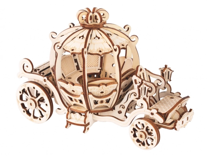 Woodcraft Træ 3D puslespil Eventyrvogn
