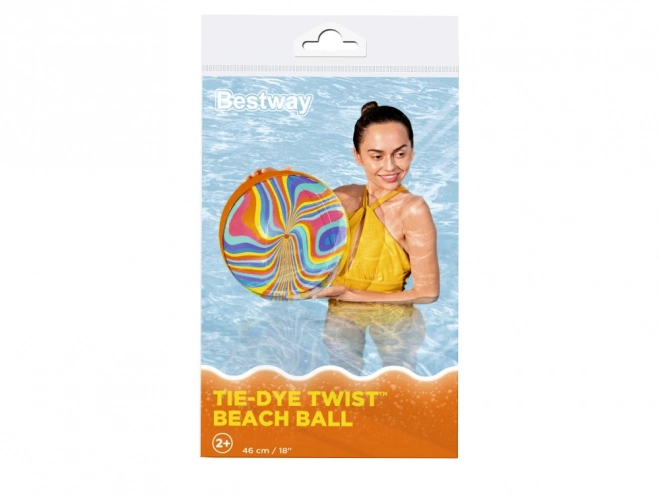 Bestway oppustelig strandbold Twist 46 cm