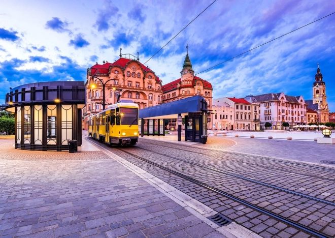Puslespil Unionspladsen, Oradea, 1000 brikker