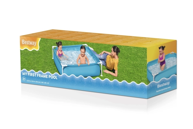 Børnepool Bestway Firkantet 122x122x30,5 cm