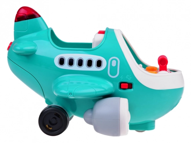 Interaktivt fly med pilot