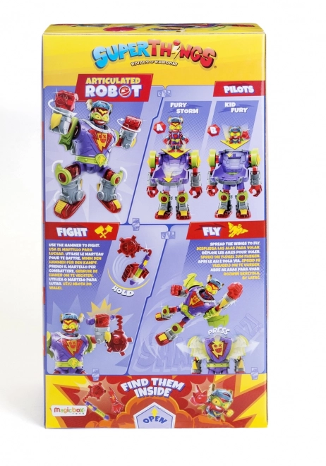 SuperThings Superbot Fury Storm Robotfigur