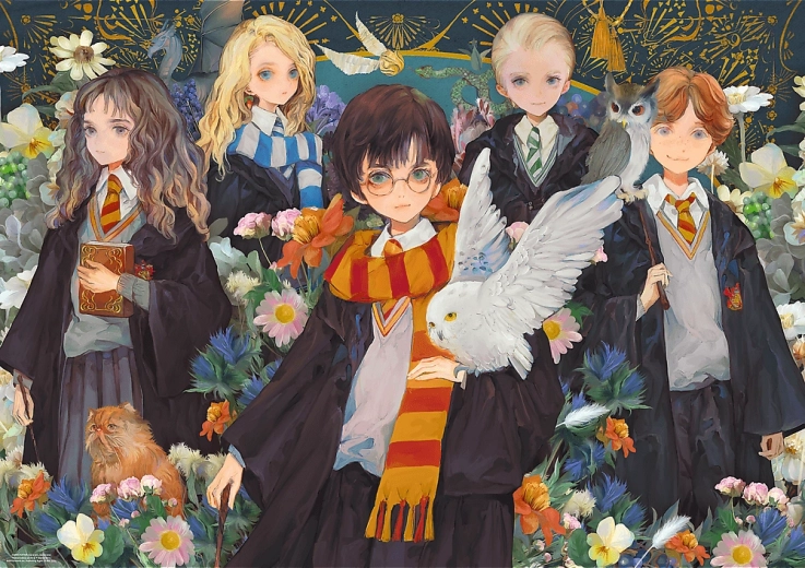Trefl puslespil Premium Plus Harry Potter 1000 brikker