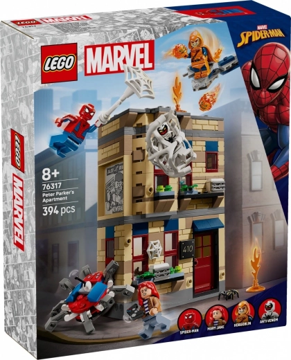 LEGO Marvel Peter Parkers lejlighed – SPIDER-MAN action-sæt