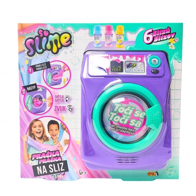 Så Slime duftende slim i vaskemaskine