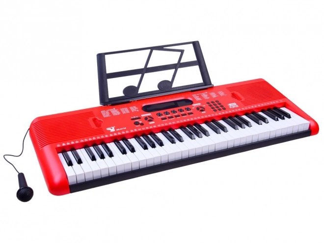 Elektroniske tastaturer med mikrofon