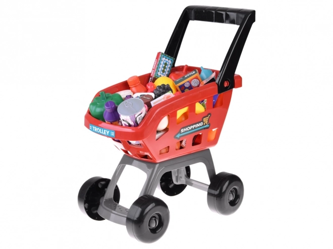 Stor Konditori Supermarked + Tilbehør Vogn ZA4638