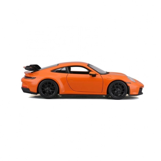 Bburago Porsche 911 GT3 model orange 1:24