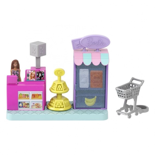 Barbie Mini Barbieland Supermarked Sæt