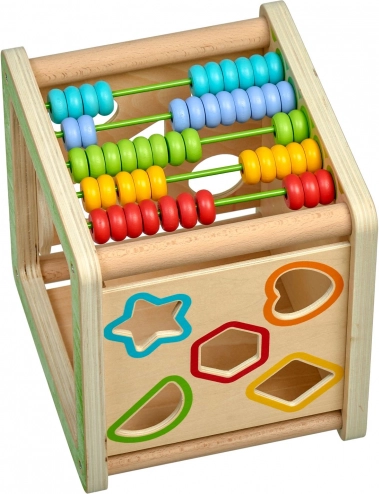 Formsorter og farverig kugleramme