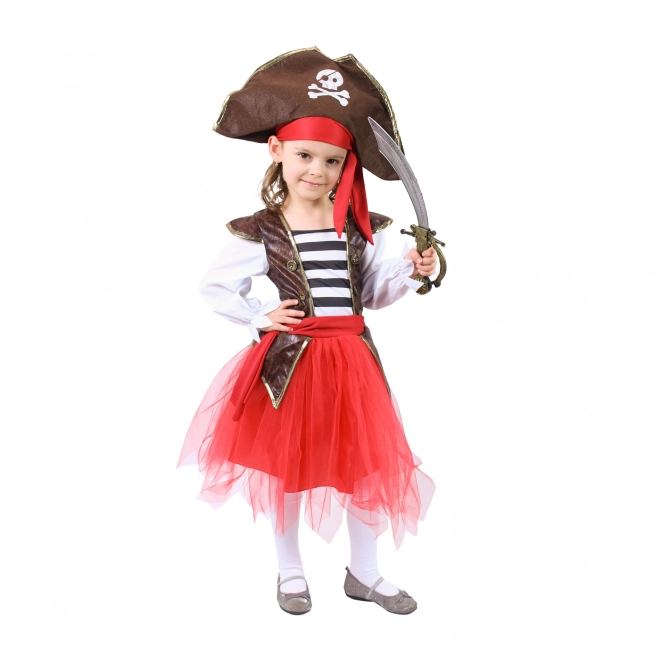 Børnekostume pirat (S) e-emballage